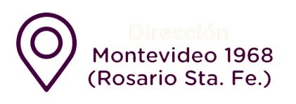 Dirección: Montevideo 1968 (Rosario Sta. Fe.)